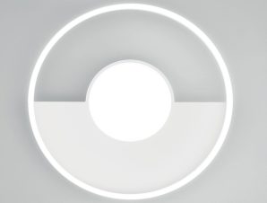 Φωτιστικό Οροφής – Πλαφονιέρα I-Kandinsky-PL50-BCO 5700lm 3000/4000/6500K 50x8cm White Luce Ambiente Design