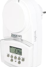 LOGILINK ET0008 DIGITAL TIME SWITCH, IP44, OUTDOOR